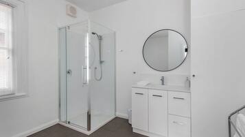 Shower, hair dryer