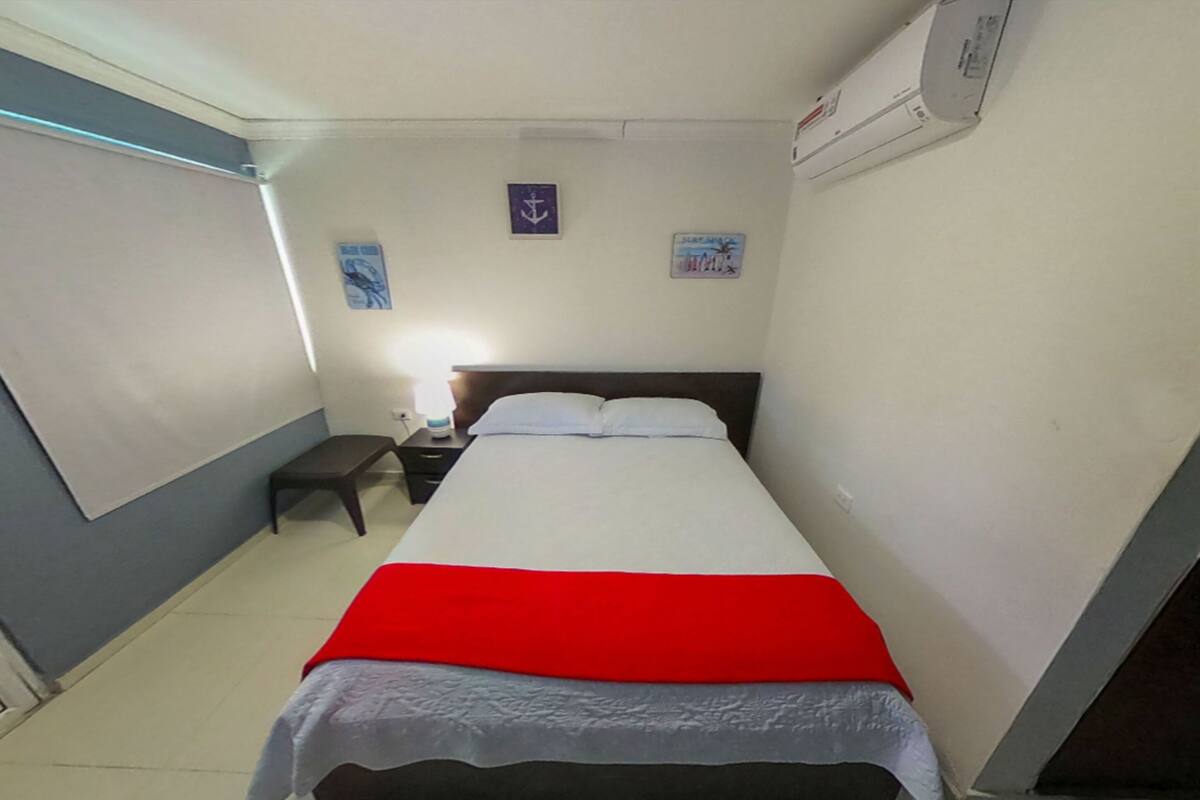 Blackout curtains, iron/ironing board, free WiFi