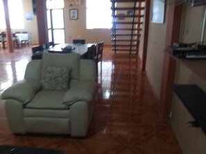 Sala de estar en el lobby