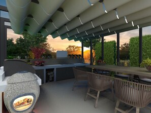 Outdoor dining