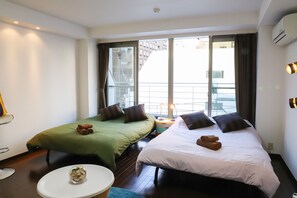 Apartment, 1 Bedroom | 1 bedroom, free WiFi - Shinsaibashi House Gato #501 (Osaka)