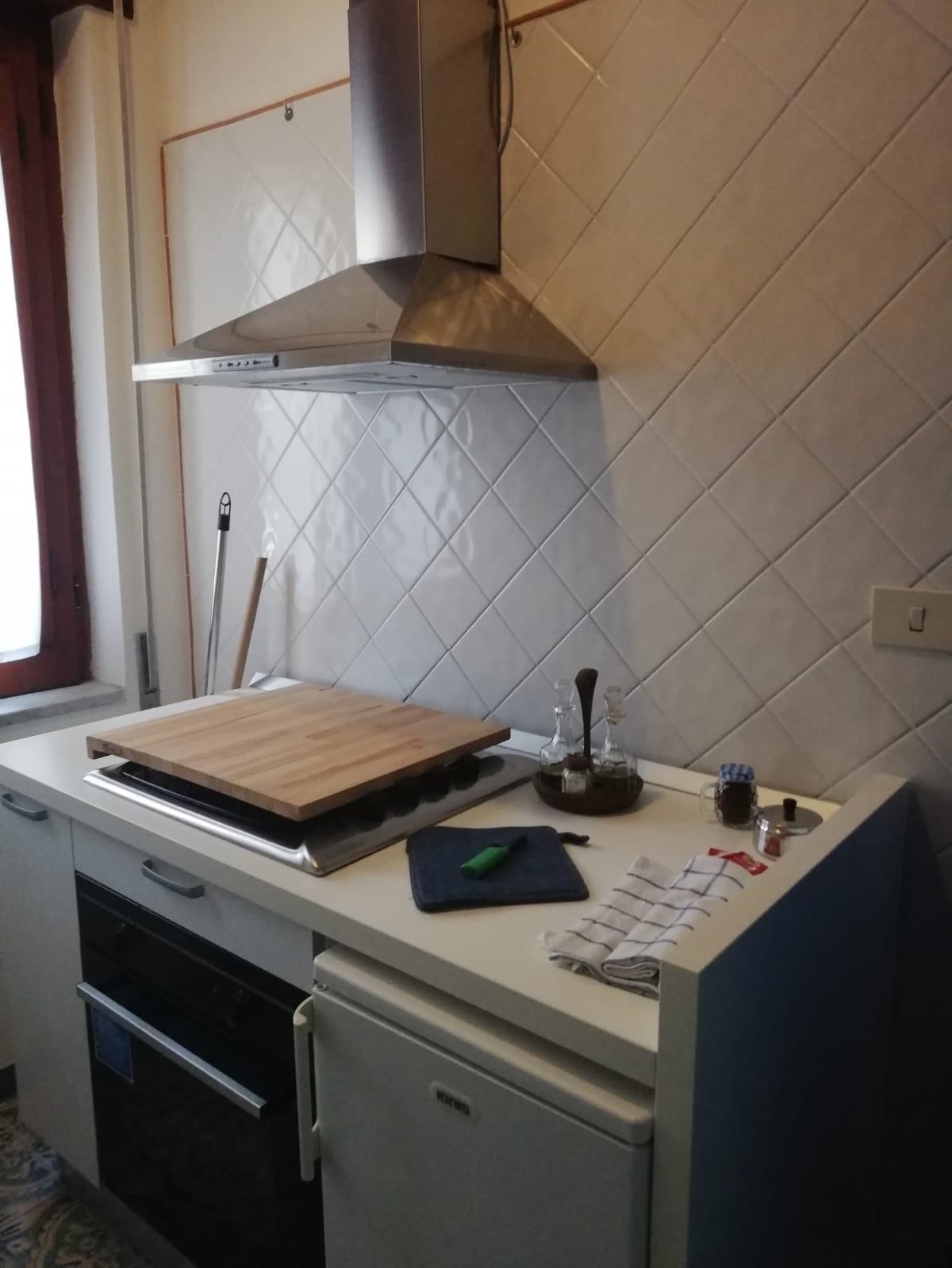 Apartment, 1 Queen-Bett und Schlafsofa (Appartamento 4) | Eigene Küche | Kühlschrank, Herdplatte, Wasserkocher mit Kaffee-/Teezubehör