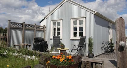 Chalet romantique pour deux personnes au bord de l'océan