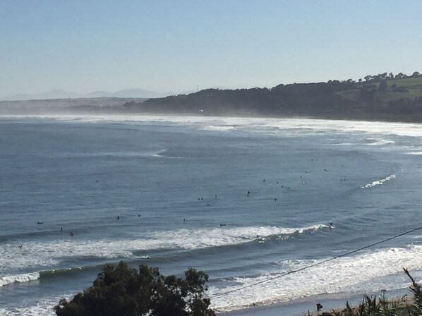 Herbergi - 1 meðalstórt tvíbreitt rúm - einkabaðherbergi - útsýni yfir strönd | Útsýni að strönd/hafi