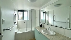 Ducha, toallas