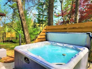 Baignoire à remous extérieure