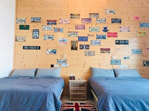 Vierbettzimmer (3187) | Verdunkelungsvorhänge, schallisolierte Zimmer, kostenloses WLAN