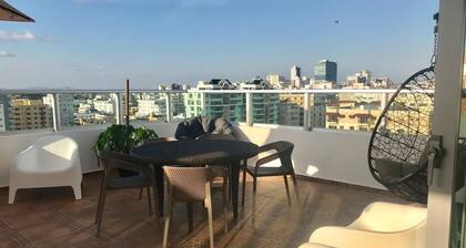 Penthouse 3 niveaux, 5 chambres avec une superbe vue