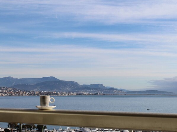 Vue sur la plage/l’océan