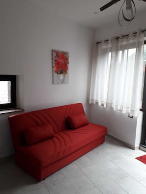 Living area - B&B Le Vie del Borgo (Castiglione di Sicilia)