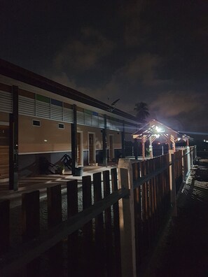 Front of property - evening/night - D Village Cottage (Langkawi)