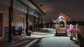 Front of property - evening/night