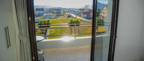 Deluxe-Doppelzimmer, Bergblick | Ausblick vom Zimmer