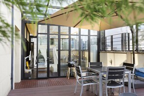 BBQ GARDEN CAMPING SUITE | Terrace/patio - Bundang (Seohyeon) Business Hotel Kind-KYND (Seongnam)