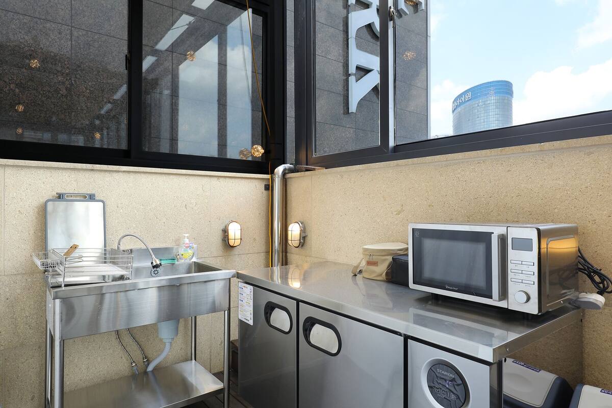 bbq garden camping suite | terrace/patio