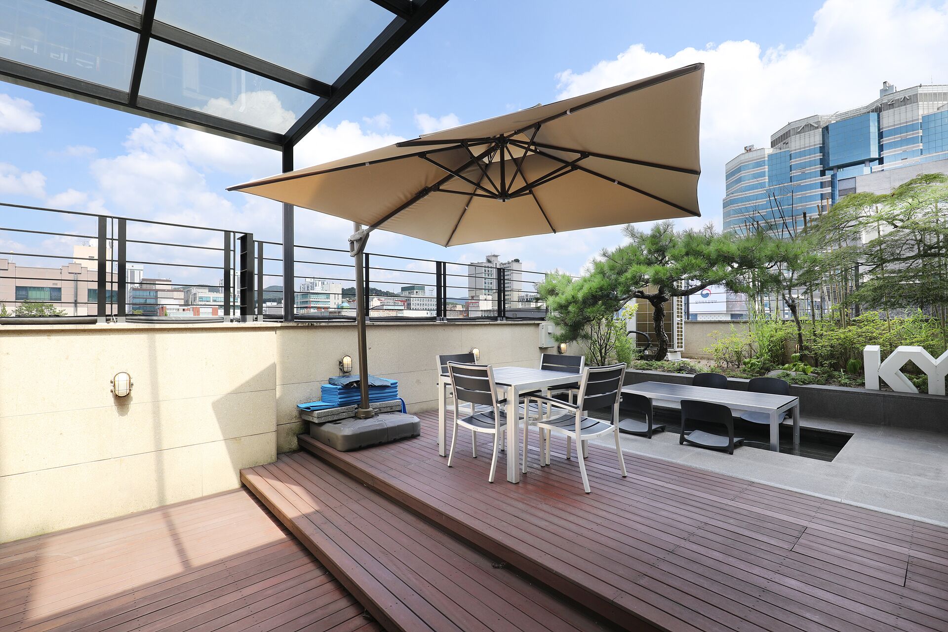 bbq garden camping suite | terrace/patio