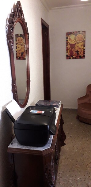 Interior entrance