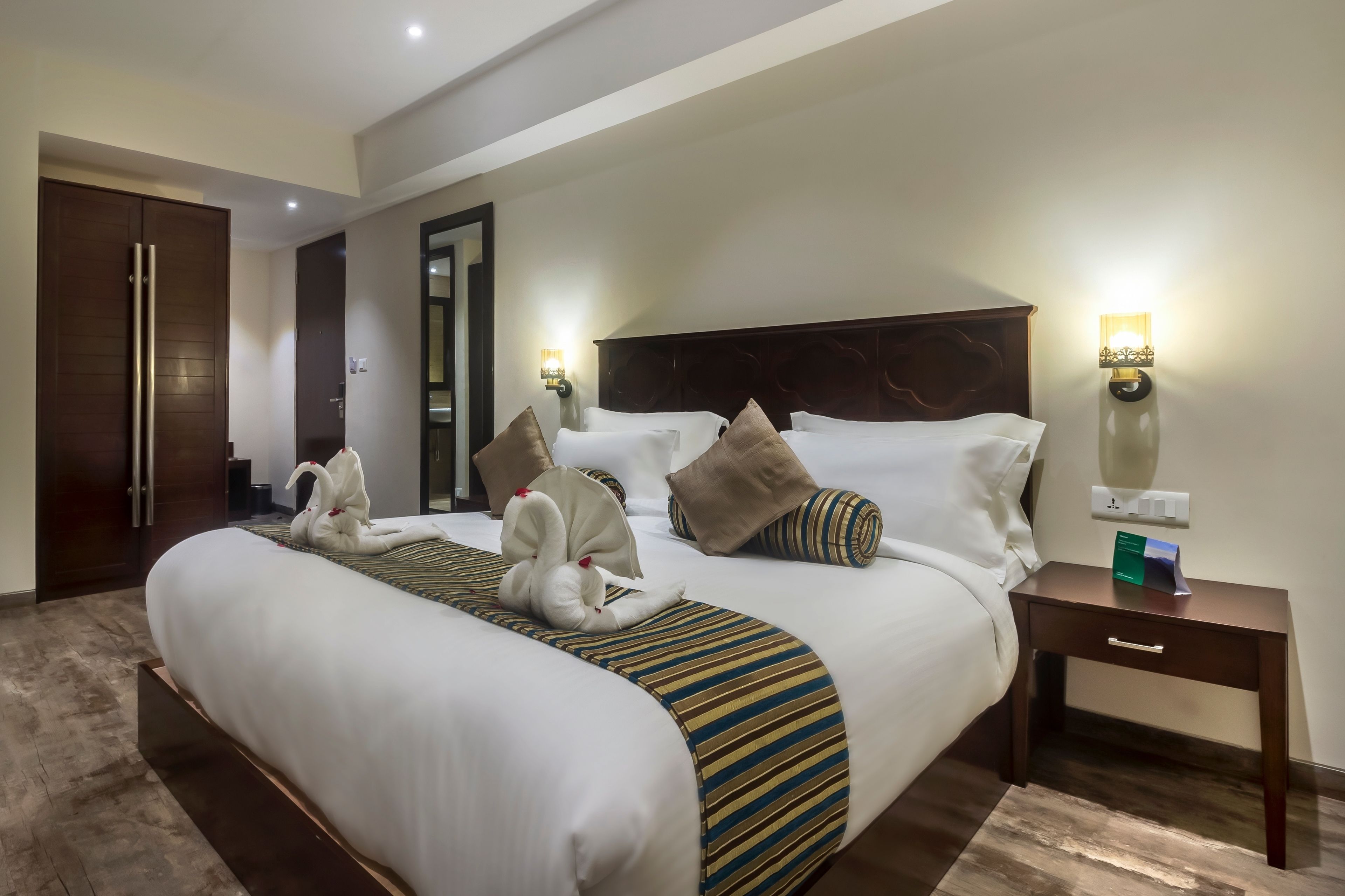 deluxe room | premium bedding, down duvets, memory-foam beds, minibar
