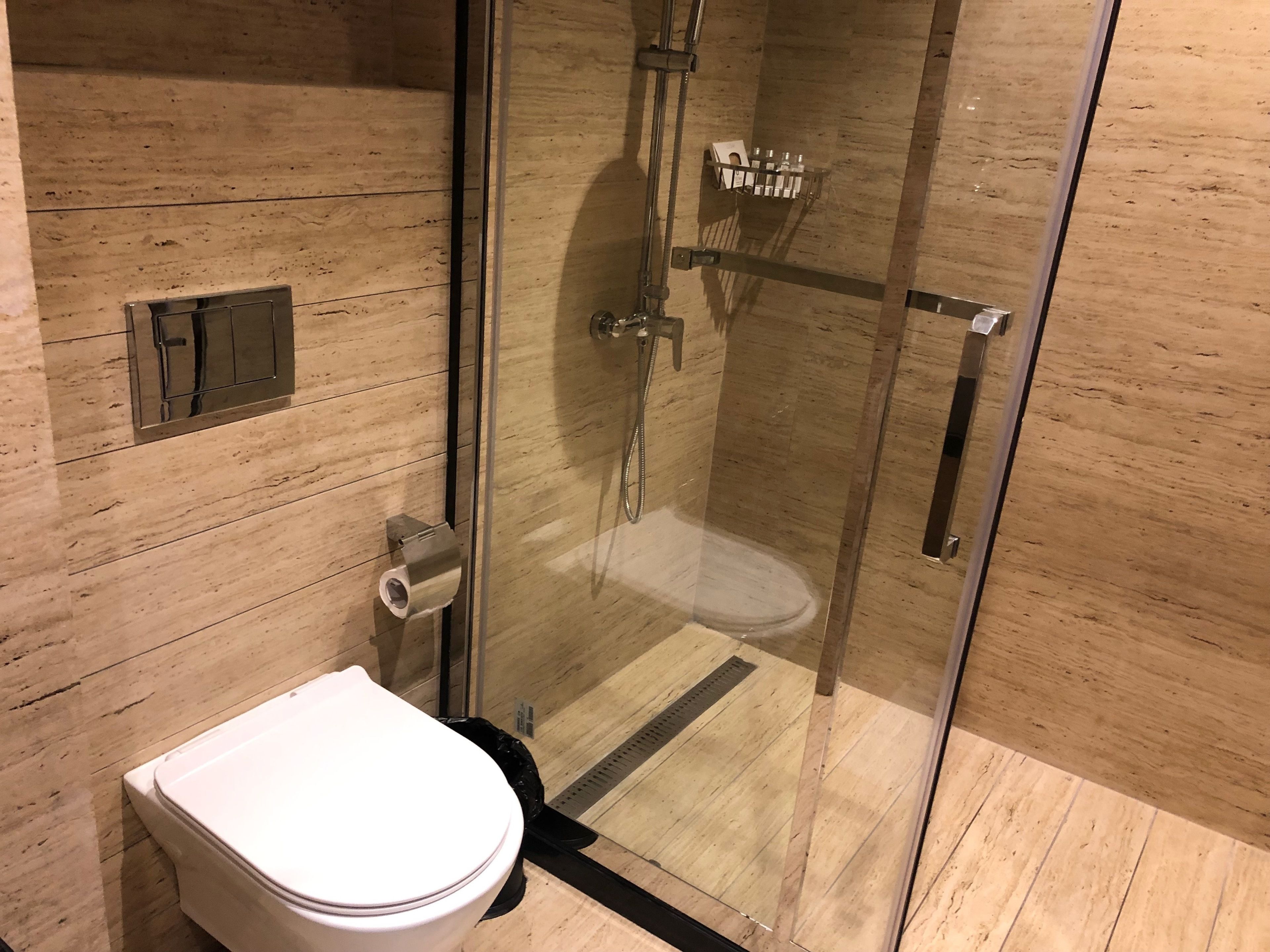 premier room, mountain view | bathroom | shower, rainfall showerhead, free toiletries, hair dryer