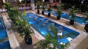3 indoor pools, 2 outdoor pools, free pool cabanas, pool umbrellas - Dream Island Spa & Health Resort (Yoav)