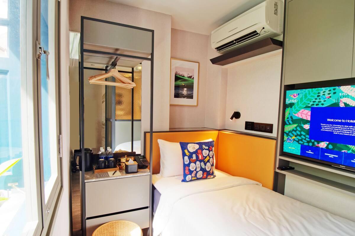 Minibar, caja de seguridad en la habitación y sistema de insonorización