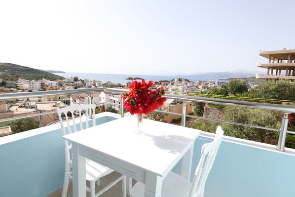 Family Apartment, Balcony, Sea View | Balcony - Joni Apartaments (Ksamil)