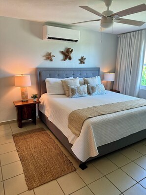 2 bedrooms, in-room safe, iron/ironing board, free WiFi