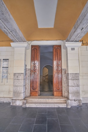 Interior entrance