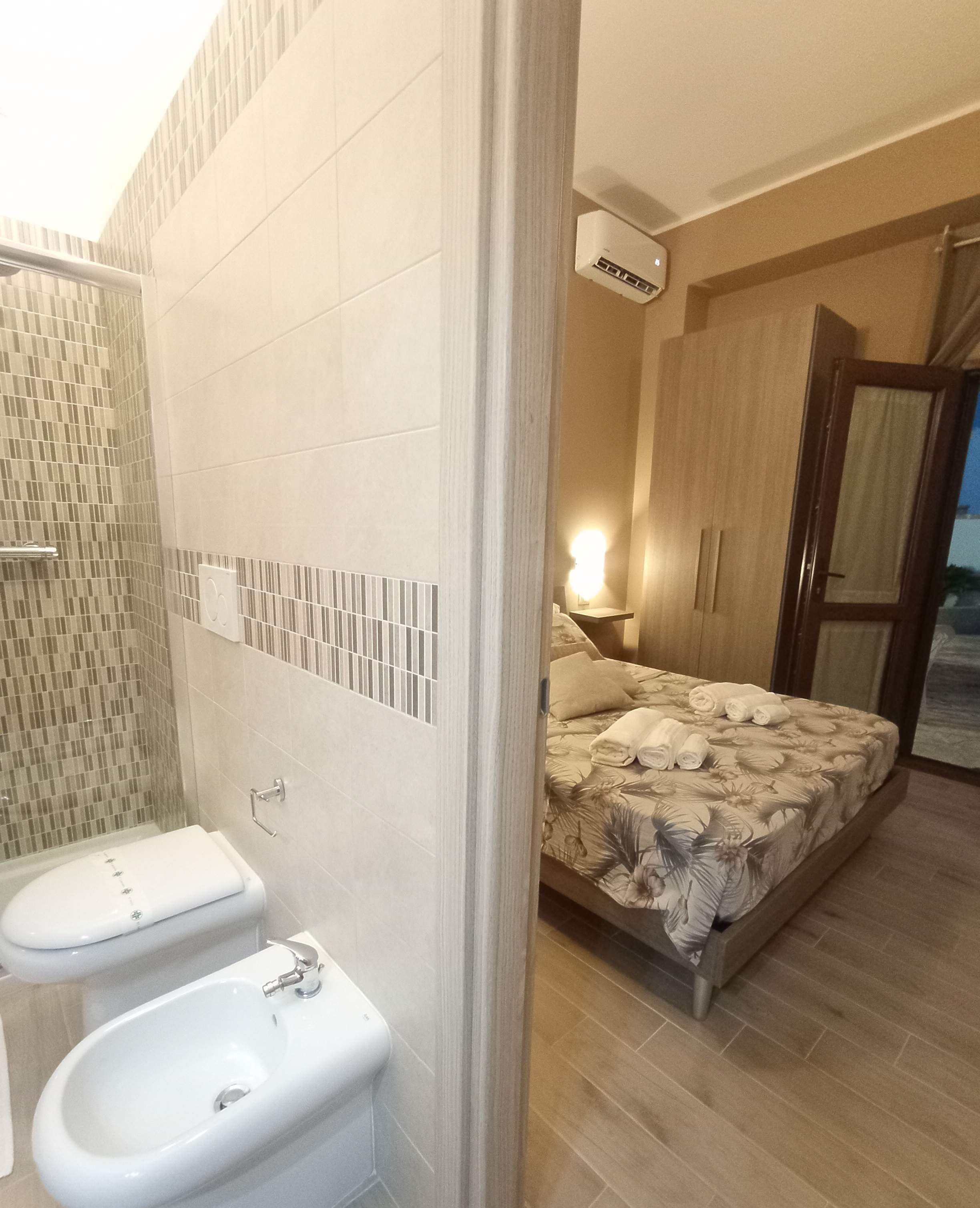 Hair dryer, towels
