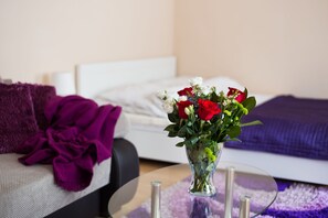 Comfort Apartment | Soundproofing, iron/ironing board, free WiFi, bed sheets