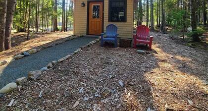 Precipice Tiny House at Acadia Yurts!