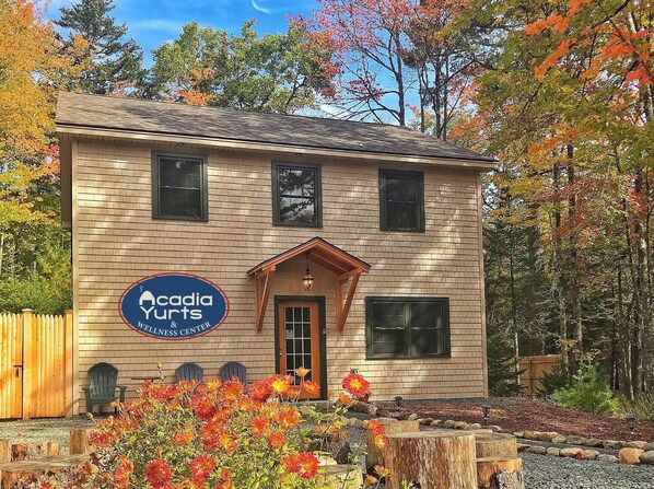 Exterior - Precipice Tiny House at Acadia Yurts! (Southwest Harbor)