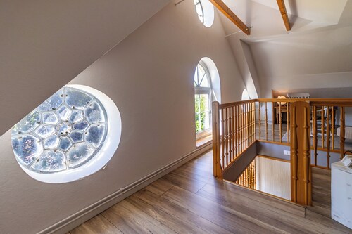 Viel Platz zum spielen - Ferienwohnung im Gulfhof mit Billiardtisch