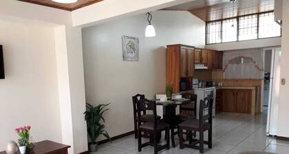 Private Apartment House 2 Bedroom 5 mins SJO Airport Furnished Spacious Kitchen