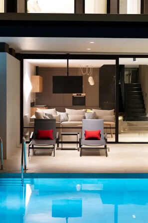 Terrace/patio - Amantes Villas and Suites (Sithonia)