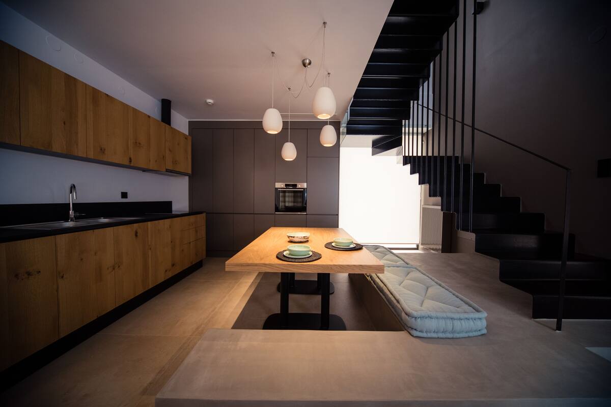 villa, 3 bedrooms, private pool, sea view | private kitchen | electric kettle