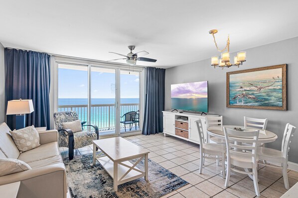 Smart TV, DVD player, video library