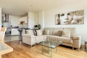 TV, DVD player, offices