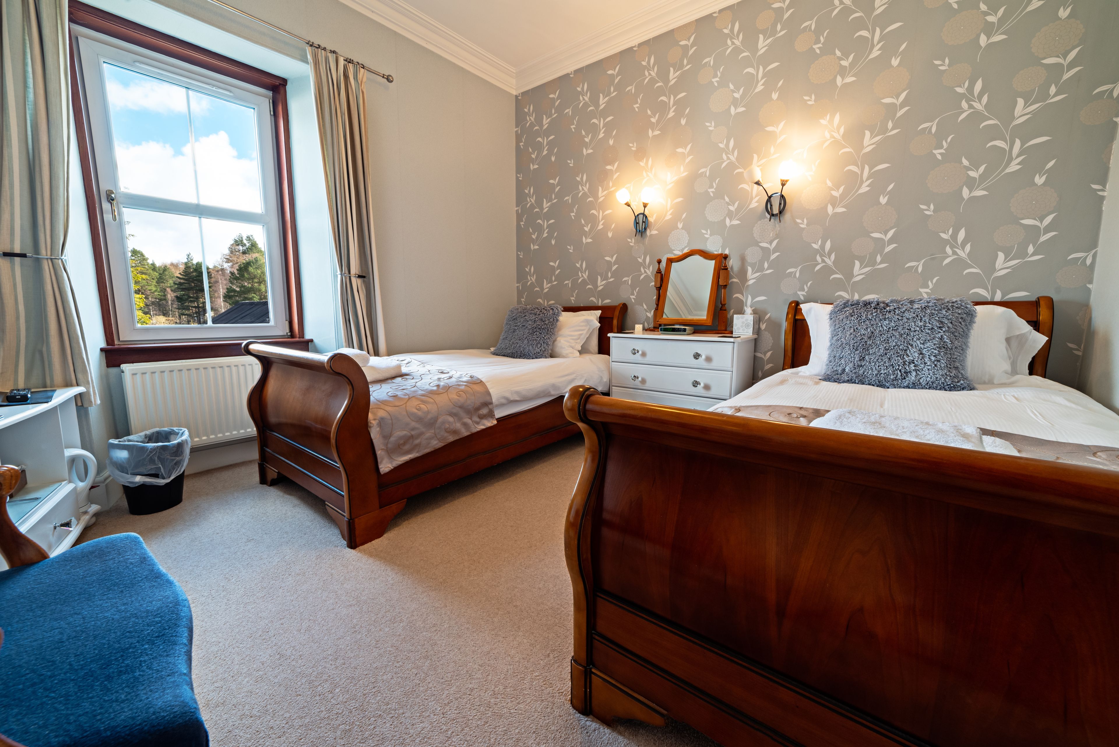 standard twin room, 2 single beds | egyptian cotton sheets, premium bedding, down duvets