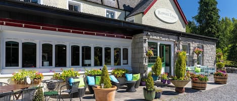 Façana frontal de l'allotjament