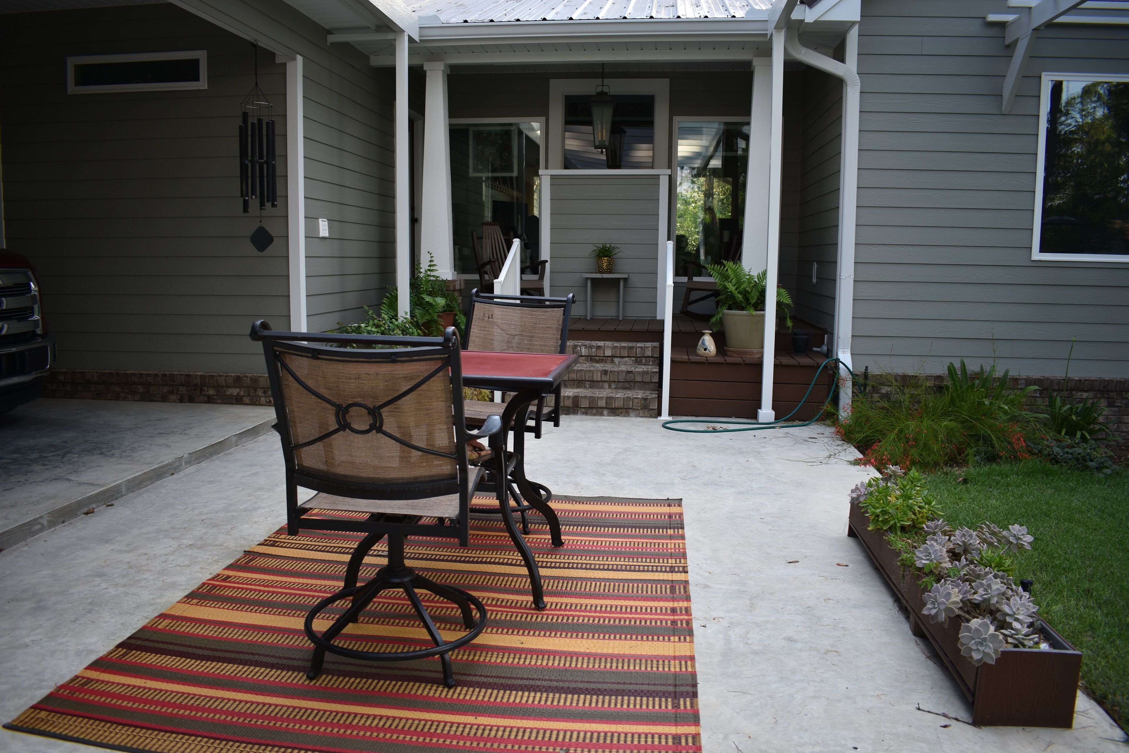 Back patio