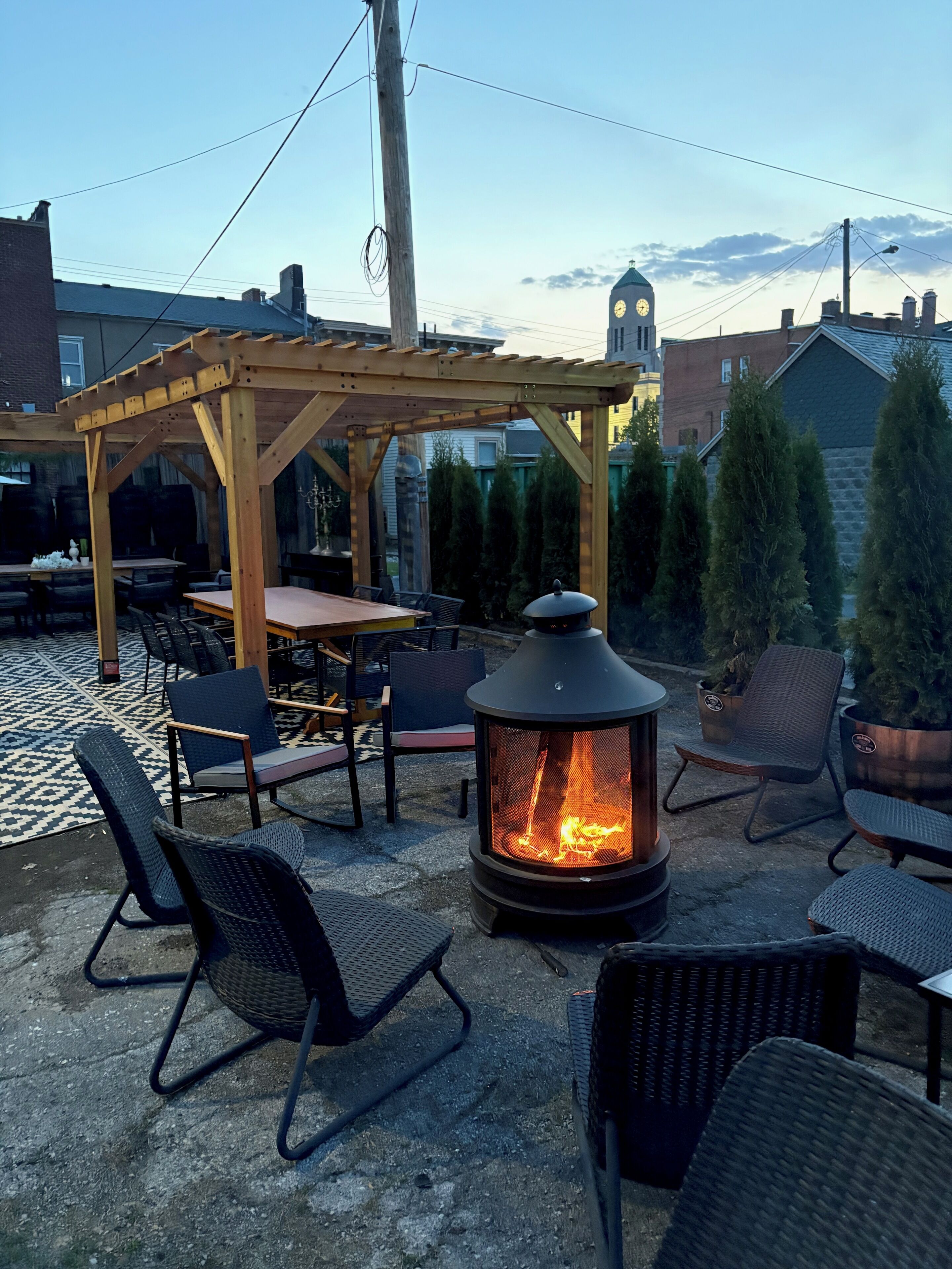 Restaurante al aire libre