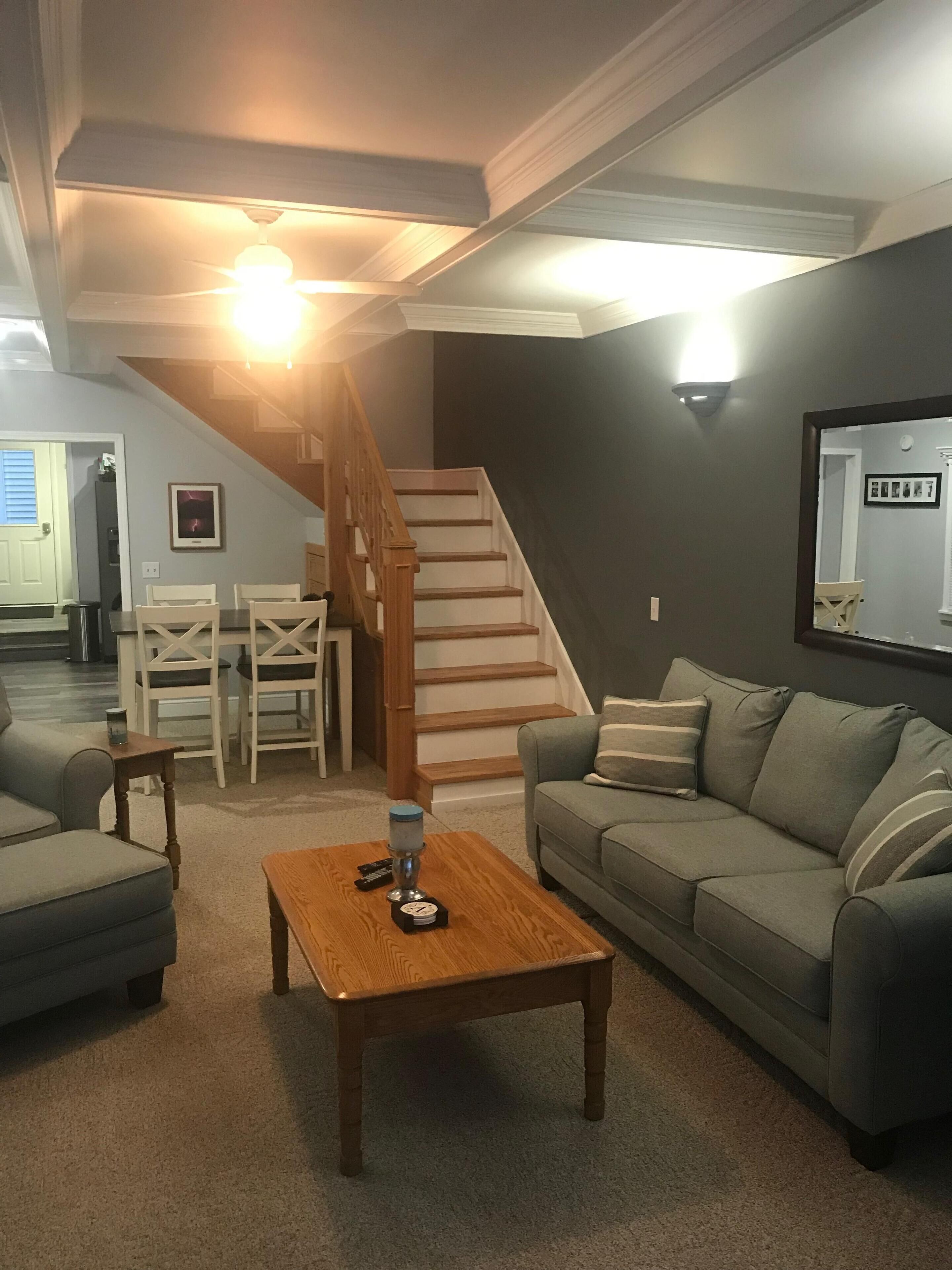 Boyne River View Home in downtown Boyne City