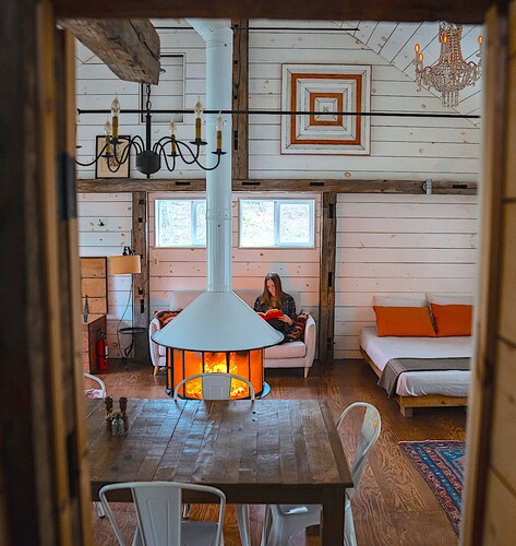 rural, serene + sophisticated space