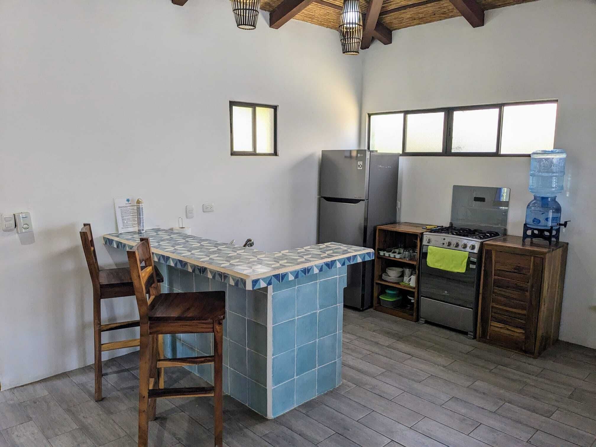 premium studio suite, 1 king bed, kitchen, ocean view | private kitchen