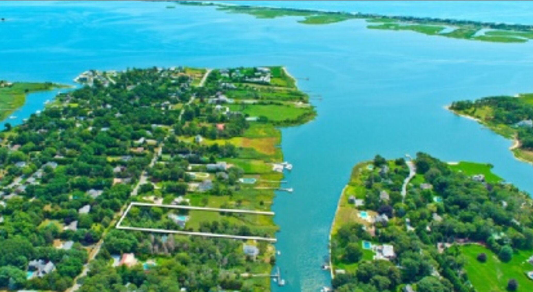 Charming Hamptons Waterfront Home
