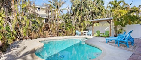 Una piscina climatizada