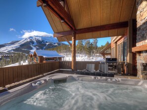 Idromassaggio all'aperto