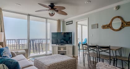 Sunny beachfront condo