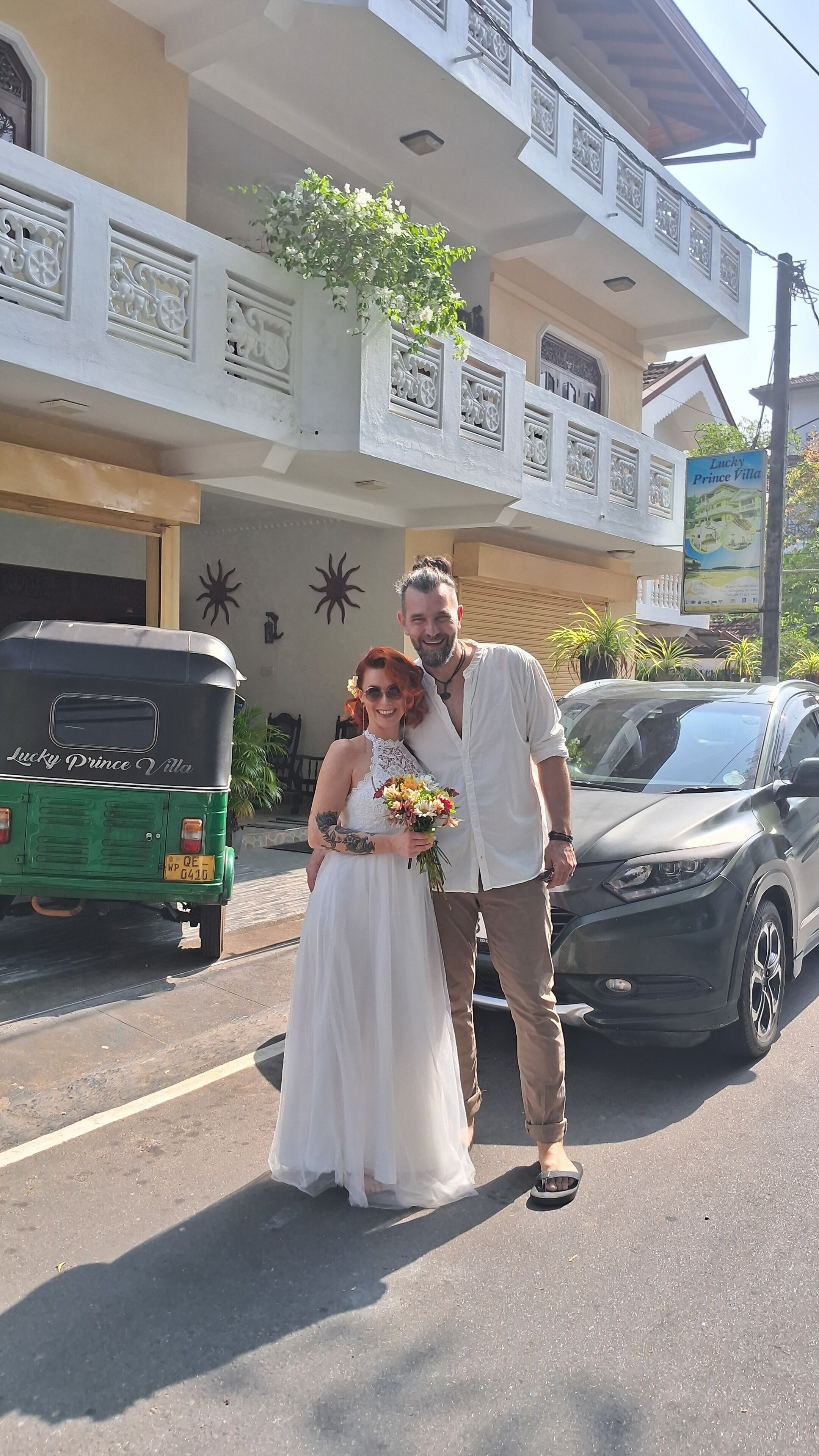 Fachada de la propiedad